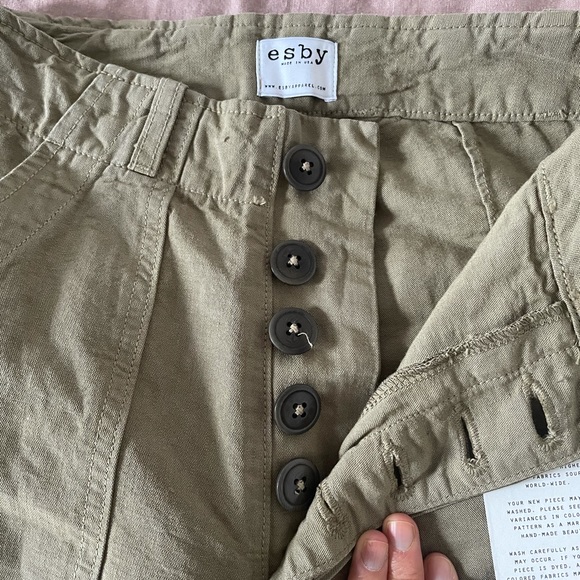 EUC  esby Florence Pant in Moss- to sell or trade - Picture 6 of 11